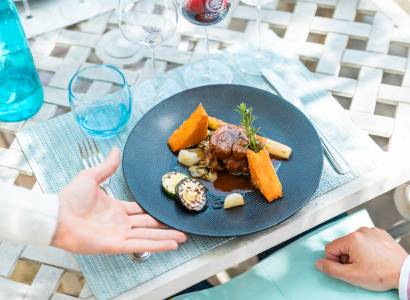 La table du potager du Chêne Bleu