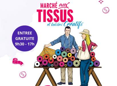 Tisséade - Marché aux tissus et loisirs créatifs