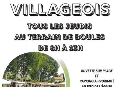 Marché villageois de Vaugines