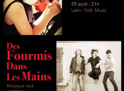 Concert 'Des Fourmis dans les mains' - Festival Après les Vendanges