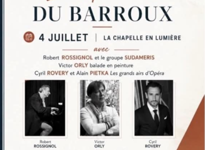 Les éphémères du Barroux : La Chapelle en lumière