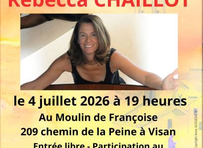 Récital de piano de Rebecca Chaillot
