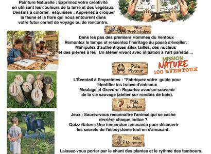 Les ateliers Sursaut Nature " Lecture : « Nouka, plongée au temps de Néandertal »