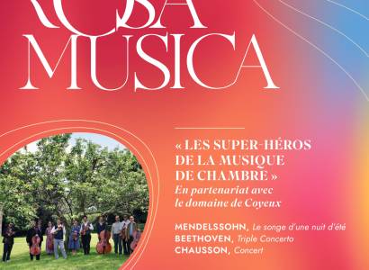 Rosa Musica : Triple Concerto, Les Super-Héros de la Musique de Chambre.