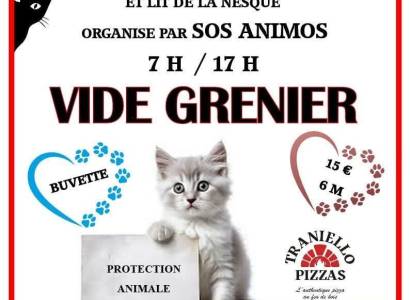 Vide-grenier par SOS Animos