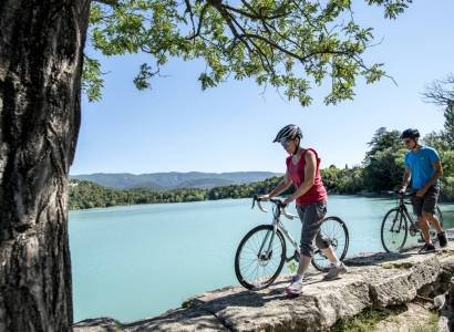 PERTUIS - Sur le pays d'Aigues à vélo (côté ouest)