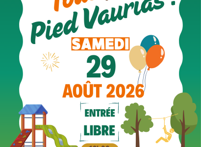 Tous à Pied Vaurias! (après-midi et soirée récréative)