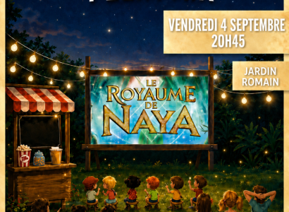 Soirée cinéma au Jardin Romain