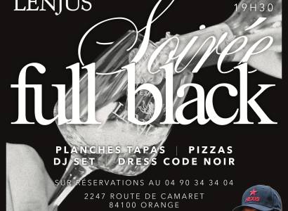 Soirée Full Black à Lenjus