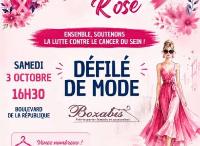 Défilé de mode et tombola pour Octobre Rose à La Tour d'Aigues