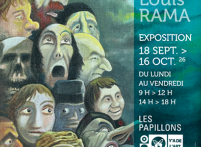 Exposition de dessins et peintures Louis Rama