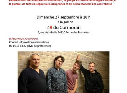 Jazz au Cormoran : Christian Mariotto MENTAL PALACE