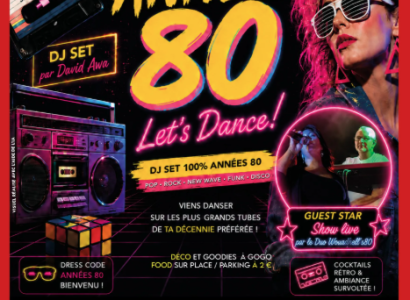 Let's dance, La soirée années 80