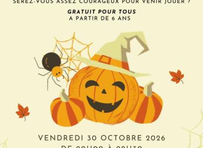 Soirée Jeux de société Halloween