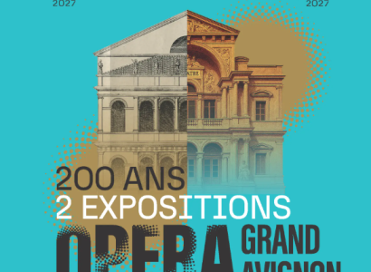 La première scène - exposition autour du Bicentenaire de l'Opéra Grand Avignon
