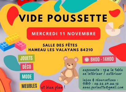 Vide poussette aux Valayans