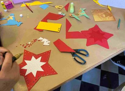 Décorations de Noël en papier
