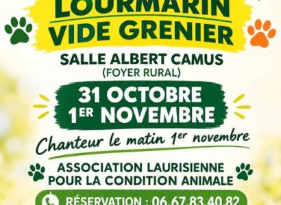 Vide grenier pour la cause animale