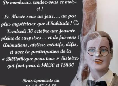 Une journée de surprises et de frissons au Musée de l'école d'Autrefois