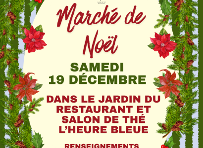 Marché de Noël de L’Heure Bleue