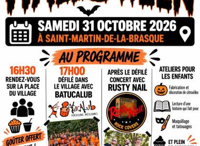 HALLOWEEN S’INVITE À SAINT-MARTIN-DE-LA-BRASQUE !