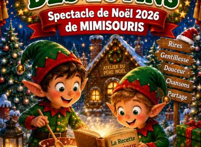 Spectacle de Noël avec Mimisouris «Au pays des lutins»