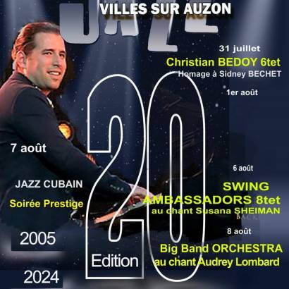 Jazzfestival in Villes sur Auzon