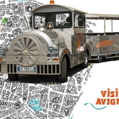 The Little Tourist Train in Avignon - Lieutaud Visite Avignon Tour