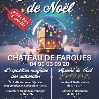 Marché de Noël au Château de Fargues