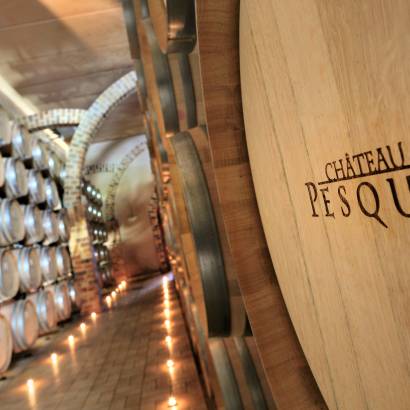 Guided visit of the cellars and tasting at Château Pesquié