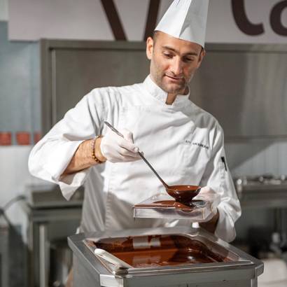 Kurse zur Herstellung von Schokolade in der Chocolaterie Castelain