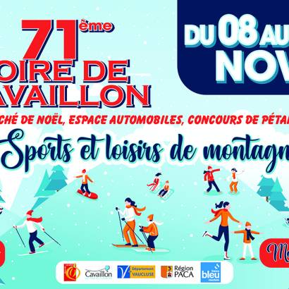 Foire de Cavaillon Du 8 au 11 nov 2024