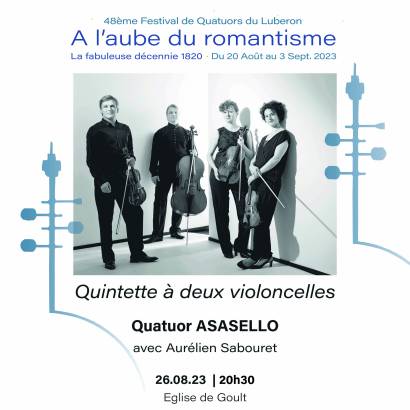 Festival de Quatuors à cordes - Quintette à deux violoncelles