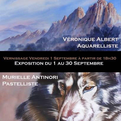 Exposition Véronique Albert et Murielle Antinori