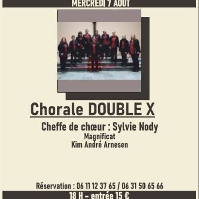 Concert door het Double X koor - Musique dans la Nef