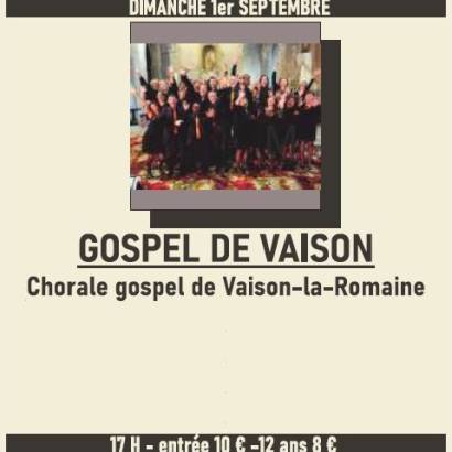 Vaison Gospel Concert -  Musique dans la Nef