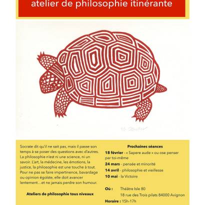 La tortue grecque - ateliers de philosophie itinérante