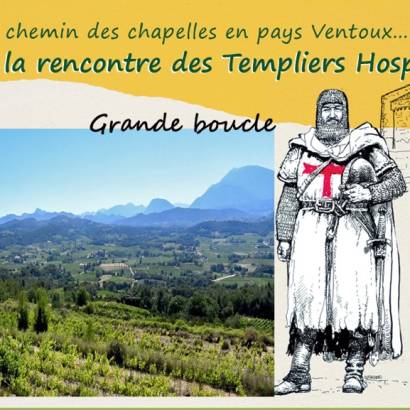 A la rencontre des Templiers Hospitaliers - Grande boucle - Départ Buisson