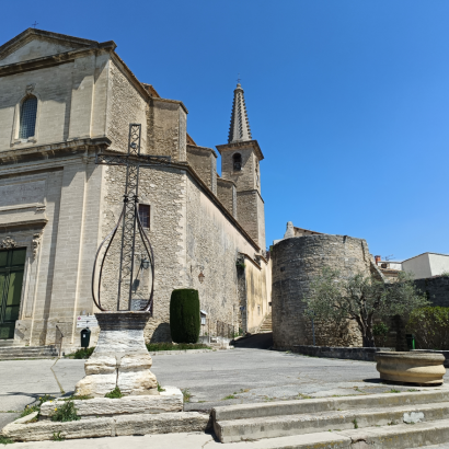 Visite nocturne de Caumont-sur-Durance