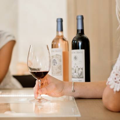 Wine & Spirit Education Trust tasting method at Le Chêne Bleu