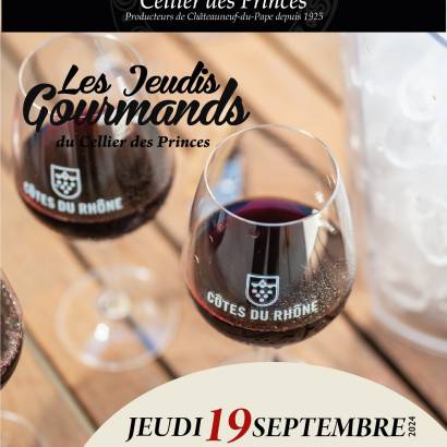 Les jeudis gourmands au Cellier des Princes : Vigne & Veggie