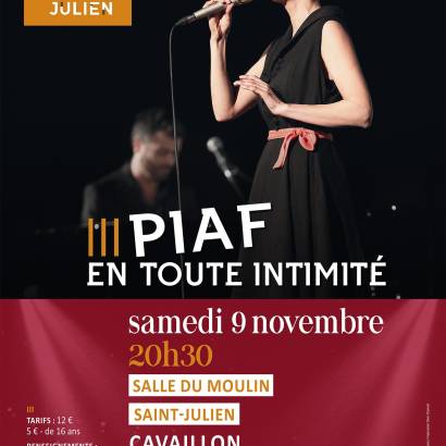 Piaf en toute intimité