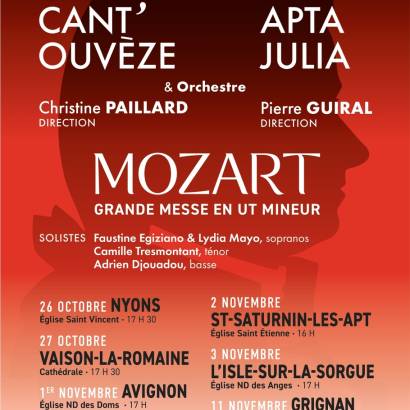 MOZART - Grande messe en Ut