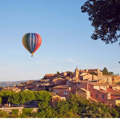 Vol en montgolfière avec Luberon Vol-terre