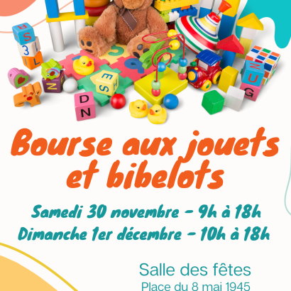 Bourse aux jouets