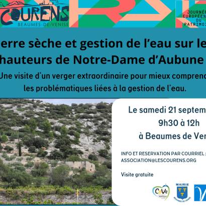 JEP 2024 : Pierre sèche et gestion de l'eau sur les hauteurs de Notre-Dame d'Aubune