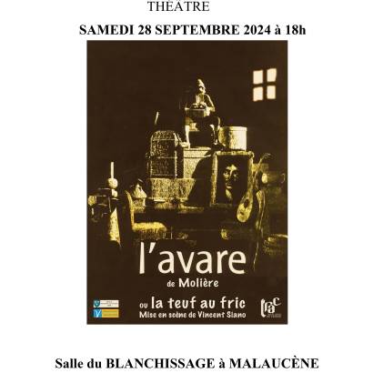 L'Avare - Mise en scène de Vincent Siano