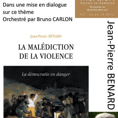 Rencontre avec Bruno Carlon - Librairie Montfort