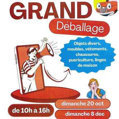 Journée 'grand déballage' - Ecorev