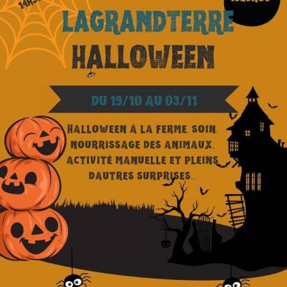 Lagrandterre : Halloween à la ferme